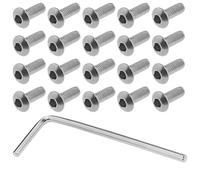 ECSiNG 40 tornillos de repuesto para placa inferior con llave inglesa, tornillos de cubierta de batería compatibles con scooters eléctricos M365/1S/Essential/Pro/Pro 2