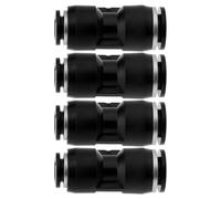 ECSiNG 4pcs Adaptador de Ajuste A Presión de Velocidad de Reducción de Diámetro de Tubería de 10 Mm A 8 Mm Adecuado para Tuberías de Líquido Y Gas