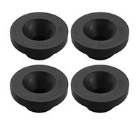 ECSiNG 4PCS Filtro de Aire Buffer Parachoques de Goma 036129689B Compatible con A1 A3 A6 Q3 TT Compatible con Altea Ibiza Compatible con Fabia Octavia Rapid Roomster