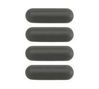 ECSiNG 4X Almohadillas de Goma para Pies de Computadora Portátil Alfombrilla Antideslizante Compatible con HP840G5 G6 745 G5 G6 830 735 850 G5 G6 17 X 5 Mm Gris