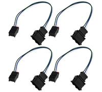 ECSiNG 4X Arnés de Cables Adaptador de Luz Trasera LED de Compatible con VW Golf Mk6 R20 2008+ Cableado Plug and Play Actualización de Luz Trasera LED