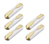 ECSiNG 5 fusibles BK/GBC-8 para vehículos eléctricos de 24 x 6 mm para automóviles, equipos industriales, color blanco