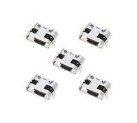 ECSiNG 5 Piezas Puerto de Carga Conector de Base Micro USB Enchufe de Bloque de Puerto de Carga de Repuesto Compatible con Huawei MediaPad T3 (AGS-W09)