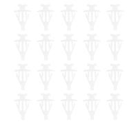 ECSiNG 50 Clips de Goma para Juntas de Puerta 67867-12150 Compatible con Toyota Plastic