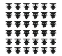 ECSiNG 50 Piezas Clips para Panel de Puerta Interior de Coche Sujetadores de Plástico 3B0868243 Compatibles con VW Golf MK4 Compatibles con Passat Accesorios Interiores Tarjetas de Puerta