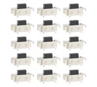 ECSiNG 50 Pulsadores Laterales Táctiles Momentáneos Micro SMD SMT 5 X 7,8 X 3,8 Mm para Controles Remotos Tableros de Instrumentos Y Soldadura.