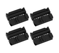 ECSiNG 50pcs Conectores Enchufe de Montaje de Cable IDC de 16 Pines con Paso de 2,54 Mm Conector Hembra IDC para Cables de Conector Proyectos Electrónicos Placas de Circuitos Integrados