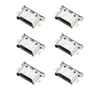 ECSiNG 6 Uds Conector de Puerto de Carga USB Tipo C Interfaz de Enchufe Trasero Conector USB para Ordenador Portátil Compatible con Huawei MateBook D14