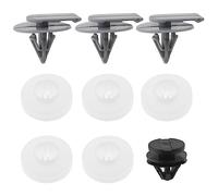 ECSiNG 9 Clips de retención para Arco de Rueda Trasera compatibles con Mini Copper R50 R52 R53 2001-2006 51137034022 07130702516 07132757821