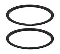 ECSiNG Adaptador de Anillo de Aluminio de 2 Piezas de 77 Mm Compatible con Cokin Serie P El Portafiltros