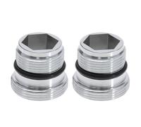 ECSiNG - Adaptador macho a macho M18.5-M22 compatible con IKEA compatible con GROHE compatible con Neoperl TJ mezclador adaptador de latón