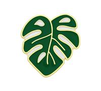 ECSiNG Aguja magnética en forma de hoja, 4,5 x 4,2 cm, recogedor de agujas de bordado, de aleación, para costura, bordado, almacenamiento de costura