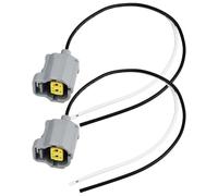 ECSiNG Arnés de Conector de Sensor de Temperatura de 2 Pines 009107121 Compatible con Ford C-MAX 2013-2018
