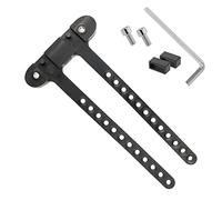 ECSiNG Base de montaje para portabotellas de bicicleta, base de montaje para la mayoría de cochecitos de silicona, con tornillo y llave, accesorios para bicicleta de carretera de montaña