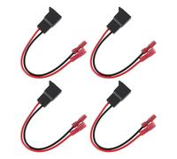ECSiNG Cable Adaptador para Altavoz de Coche de 4 Piezas de 2 Pines SAC-41005 Compatible con VW Y Compatible con Skoda