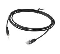 ECSiNG Cable de 3,5 mm a RJ12 compatible con freno de mano Fanatec compatible con bases de ruedas Clubsport/ruedas de carreras, 2 m