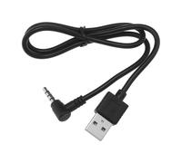 ECSiNG - Cable de carga para casco de motocicleta, cable de carga USB para auriculares, cable de carga USB a 3,5 mm, compatible con V6 V4, intercomunicador Bluetooth para casco de moto