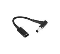 ECSiNG Cable de carga USB tipo C hembra a macho de 6,0 x 3,7 mm, 100 W, compatible con portátiles Asus FX-PRO