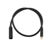 ECSiNG Cable de extensión de motor de bicicleta eléctrica de 9 pines para motor de rueda delantera trasera hembra a macho para accesorio de bicicleta eléctrica 1,5 pines 600 mm