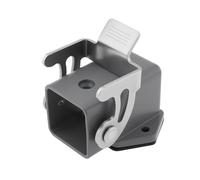 ECSiNG Carcasa de mamparo para conectores rectangulares de la serie Han 3A 09200030801 adecuado o conexiones de alimentación y señal