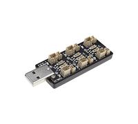 ECSiNG Cargador USB de batería LiPo 1S de 3,7 V/4,2 V con 6 canales de salida de carga para conectar cargadores de teléfonos móviles, bancos de energía, enchufes USB de computadora