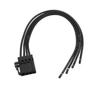 ECSiNG Conector de Arnés de Luz Trasera de 4 Pines con Precableado de 20 Cm 4733242 Compatible con Saab 93 9-3 Compatible con Vauxhall Compatible con Vectra C Compatible con Meriva B