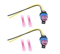 ECSiNG Conector de Sensor de Temperatura del Agua Refrigerante de 2 Pines (2 Piezas) 15449028 Compatible con GM Serie LS de Automóviles