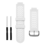 ECSiNG Correa de Reloj de Silicona Compatible con Garmin Approach S2/S4 Rastreadores de Actividad Correa de Reloj de Liberación Rápida Pulsera de Repuesto Blanca