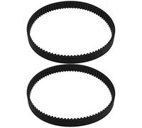 ECSiNG Correa de transmisión dentada para escarificador HTD450-5M-15 5 mm paso 15 mm ancho 90 dientes 450 mm circunferencia, goma sin fin cerrado sincrónico negro accesorios de repuesto