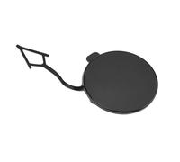 ECSiNG Cubierta de gancho de remolque para parachoques delantero de coche 5NG807241 compatible con VW Tiguan 2017-2021