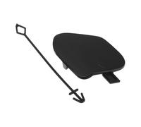 ECSiNG Cubierta de gancho de remolque para parachoques trasero, de plástico, color negro, reemplaza OEM 51128056540 compatible con BMW X6 F16 M Sport 2014-2019