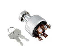 ECSiNG Interruptor de Encendido de 6 Pines con 2 Llaves Compatible con Takeuchi TB125 TB135 TB145 TB175 TB228 TB235. Reemplaza 1700100023