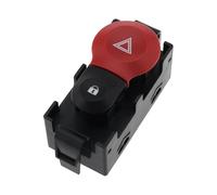 ECSiNG Interruptor de Luz de Emergencia para Coche de 6 Pines 8200214896 8200483813 8200523299 Compatible con Renault Kangoo