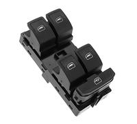 ECSiNG Interruptor de Ventana eléctrica de Repuesto 5E0959857 5ED959857 5E0959857A Compatible con Skoda Octavia 2013-2017 Compatible con Skoda Fabia 2015 en adelante Interruptor de Ventana de Coche