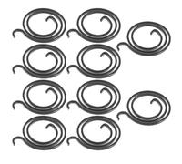 ECSiNG Juego de 10 resortes giratorios para manijas de puerta de bricolaje, accesorios para mano izquierda y derecha, manijas interiores de puerta 36,5 x 27,5 mm