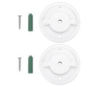 ECSiNG Juego de 2 Bases de Montaje en Pared para Cámara Inteligente TL70 Accesorios Compatible con Tapo C200 Compatible con TP-Link C210 Color Blanco 55 Cm con Tornillo