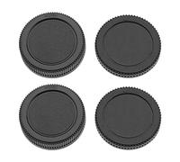 ECSiNG Juego de 2 Tapas de Cuerpo Delantero y Tapa de Lente Trasera Compatible con Panasonic Lumix G9 G7 G6 G5 G3 G2 G1 G10 Compatible con Olympus E-M10 Mark IV/III/II