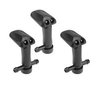 ECSiNG Juego de 3 boquillas para limpiaparabrisas de coche que incluyen dos vías rectas unidireccionales izquierda 12778850 12778849 compatible con Saab Sports 9-3 2003-2011