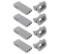 ECSiNG Juego de 4 Tiradores Y Cubiertas para Perillas de Cerradura de Puerta Compatible con Mitsubishi Montero 1991-1999