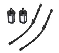 ECSiNG Juego de 4 Tubos de Combustible Y Filtros de Combustible para Motosierra Compatible con STIHL 034 036 028 038 MS380 039 064
