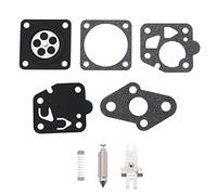 ECSiNG Juego de 8 piezas de kit de reparación de juntas de carburador compatible con Kawasaki TD24 TD25 TD33 TD40 TD48 TG20 TG24 TG25 TG33 Kit de reconstrucción de carburador