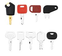 ECSiNG Juego de 9 llaves de arranque de encendido 5P5800 787 8398 H800 166 D250 T209428 14603 H806 modelo compatible con Caterpillar compatible con excavadoras Hitachi