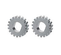 ECSiNG Kit de reparación de acero de 18 dientes 8D0959591A 4B0959591 compatible con VW compatible con A4 A6 Golf chapado en plata