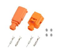 ECSiNG Kit de reparación de conector macho hembra 6X0973802C compatible con Audi, 2 unidades