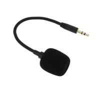 ECSiNG Micrófono condensador omnidireccional TRS de 3,5 mm, longitud de 17 cm, compatible con transmisores de micrófono inalámbricos DJI