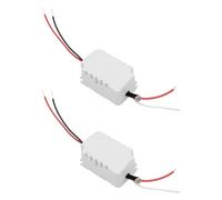 ECSiNG Módulo de Interruptor Activado por Sonido 2 Unidades CC 3 V-30 V para Pasillos Baños Almacenes Y Escaleras Rango de Detección: 20 Decibelios