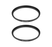 ECSiNG Pack de 2 Anillo Step Up 60 mm a 62 mm para Filtro 60-62 mm Compatible con Canon Compatible con Nikon