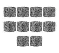 ECSiNG Paquete de 10 filtros de malla de cañón de espuma de acero inoxidable compatible con lanzas de espuma de lavado a presión