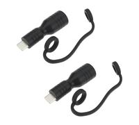 ECSiNG Paquete de 2 adaptadores USB C macho a CC 8.0 x 2.0 hembra DC8020 compatible con centrales eléctricas portátiles, paneles solares RV DC Systems