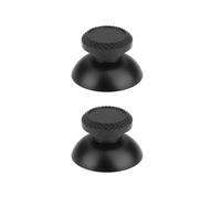 ECSiNG Paquete de 2 Joysticks de Aleación de Aluminio para Pulgares Compatible con PlayStation 5 Mando Negro